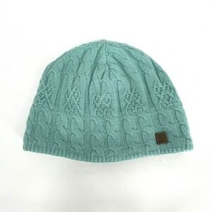 Merkley Headgear Cable Knit Beanie Womens Mint Green Touk OSFM